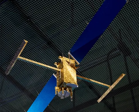 image of swot from below angle 